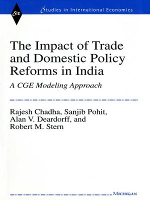 cover image of Impact of Trade and Domestic Policy Reforms in India